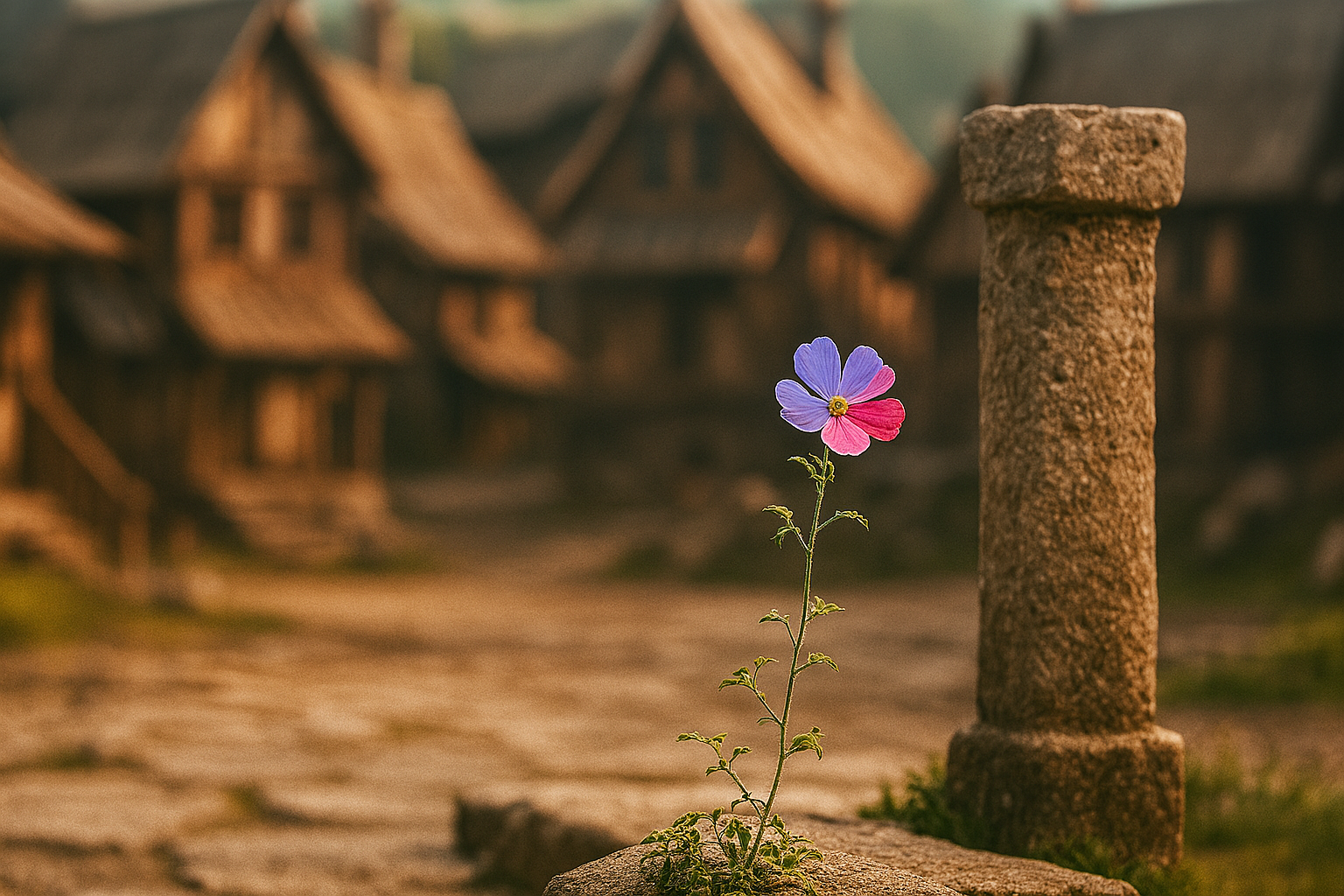 Lubisaelis village Vaelstrossen