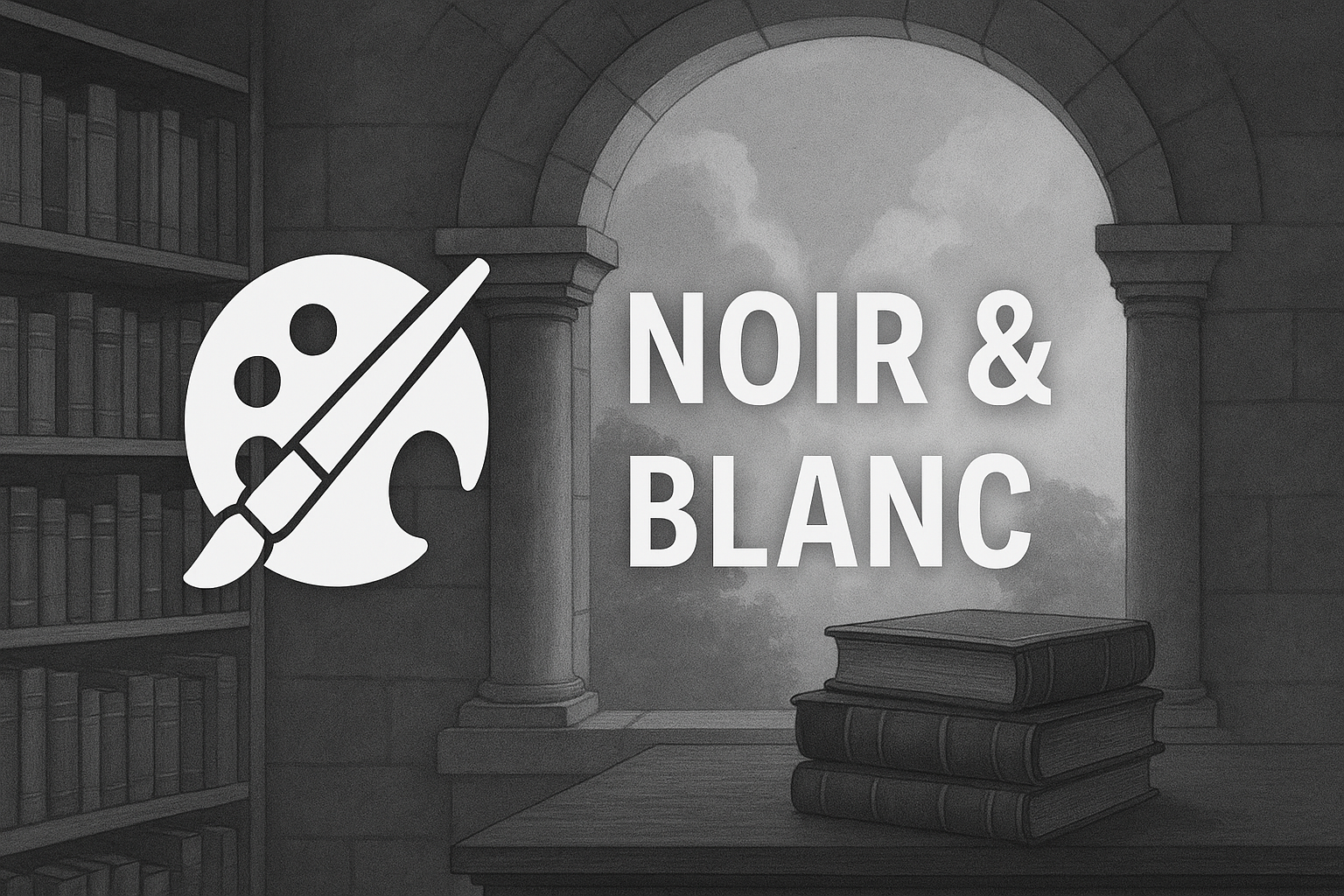 version noir et blanc